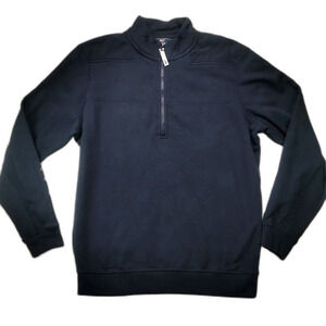 Vineyards Vine Navy Blue Half Zip Pullover Size S